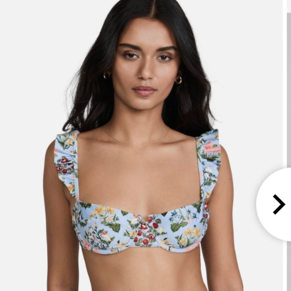 Agua by Agua Bendita  Kiwi Magdalena Dia Bikini Top